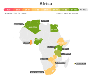 Top 10 Cheapest Countries to Live in Africa
