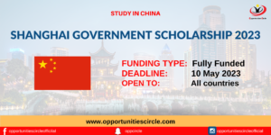 shanghai government scholarships