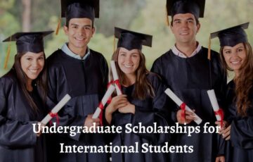 Undergraduate Scholarships 2023 - 2024