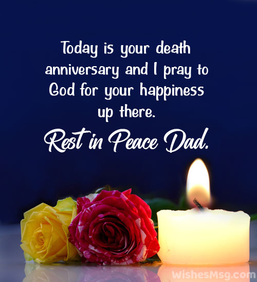 Top 100 Powerful Death Anniversary Messages For Father - Scholarships Hall