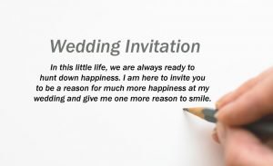 100+ Wedding Invitation Messages and Wordings Ideas