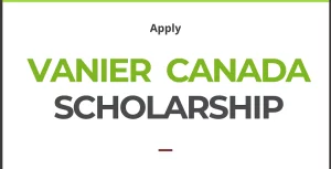 vanier canada graduate scholarship