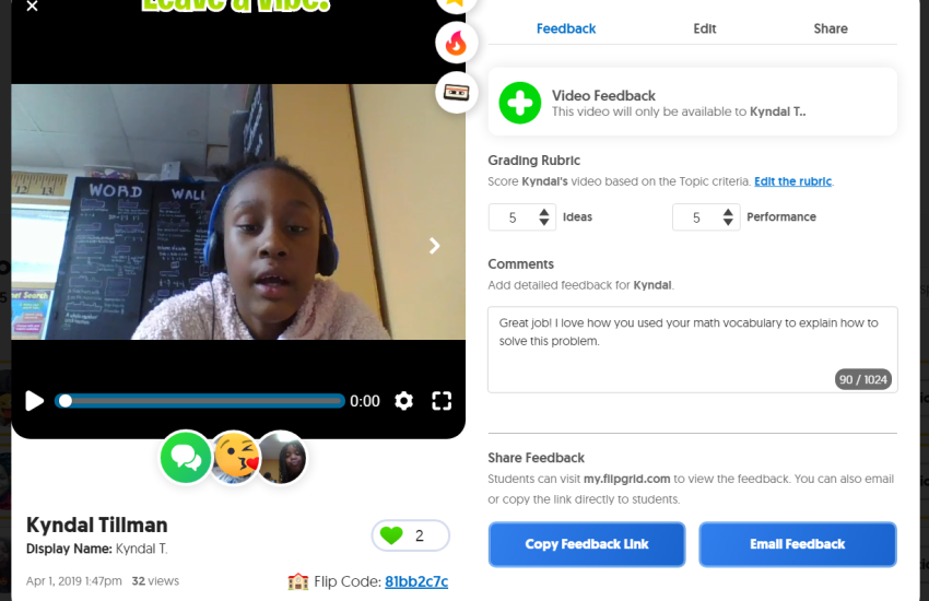 How Students and Teachers Can Comment on Flipgrid