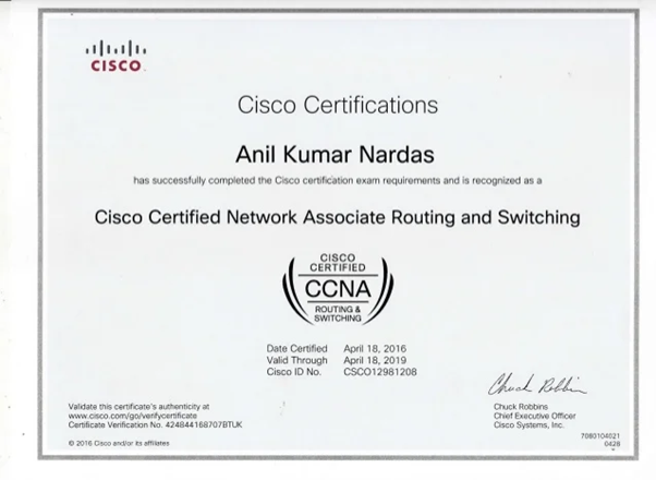 ccna certification