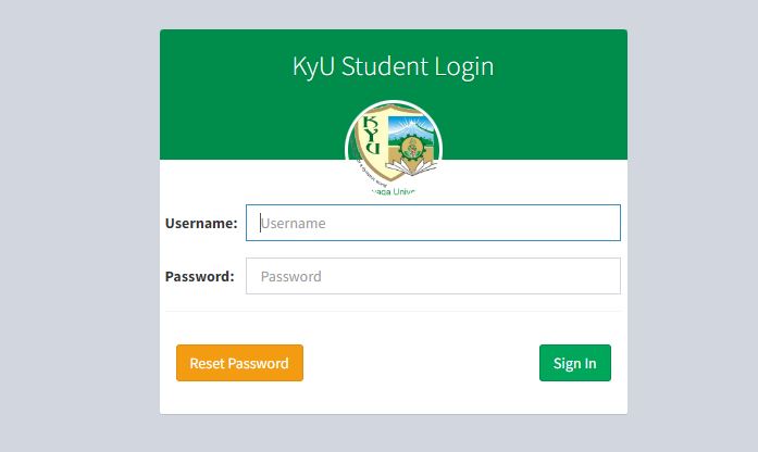 Kirinyaga University Student Portal
