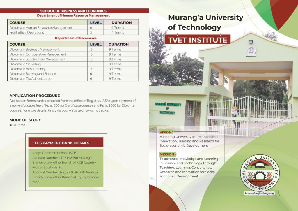 Murang'a University Of Technology Student Portal - Scholarships Hall