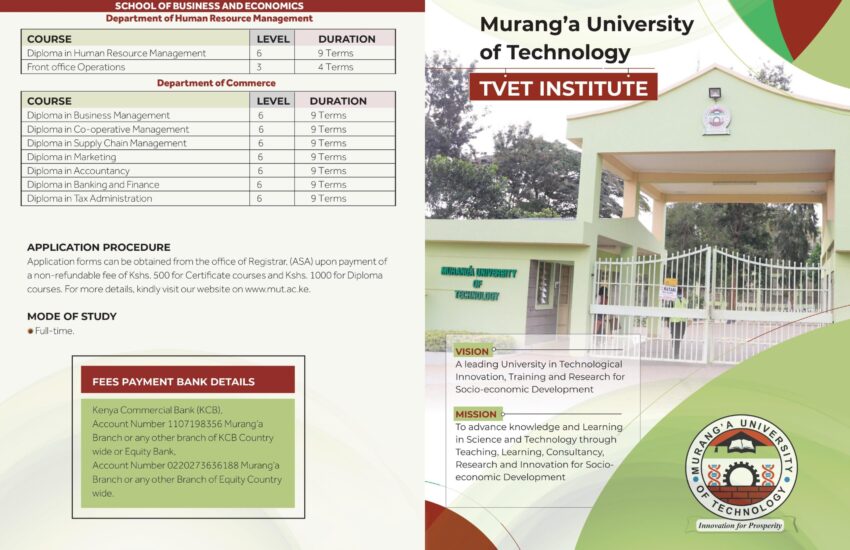 Murang'a University of Technology Student Portal