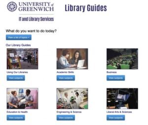 The University of Greenwich Student Portal