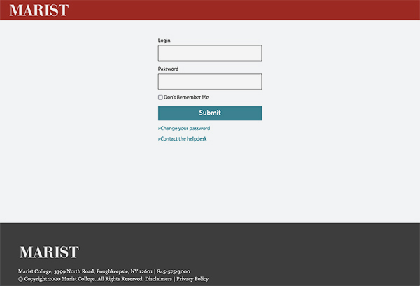 Marist College Students Portal Login 2024 guide