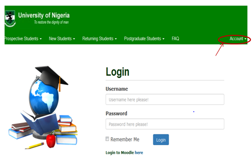 UNN Portal Student Profile Login Details for 2024