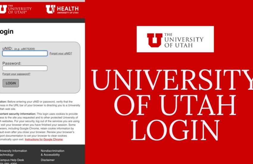 University of Utah, the U Student Portal Login