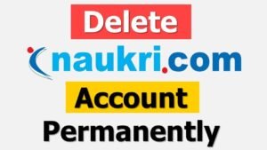 How to Delete Naukri Account Permanently